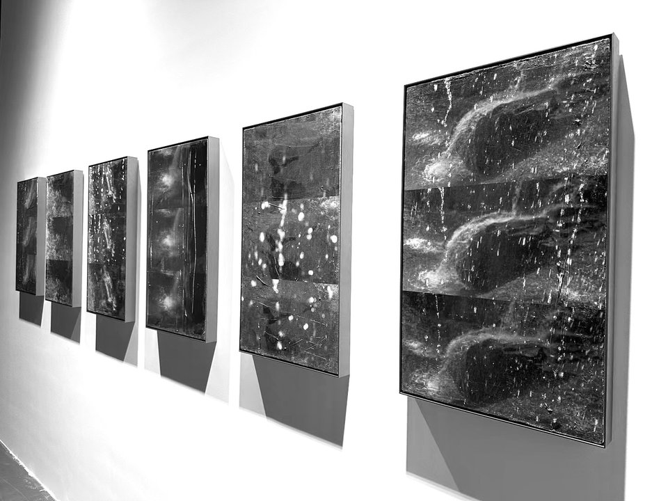 山腹短歌，展览现场